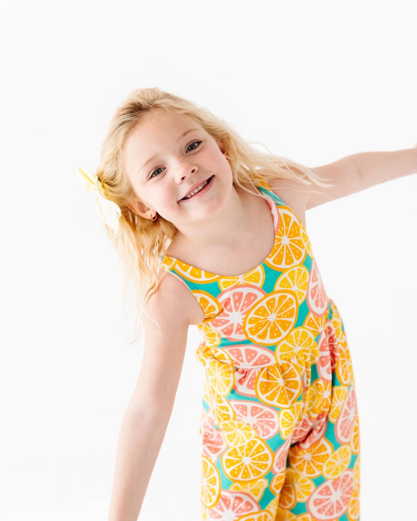 Citrus Pants Romper