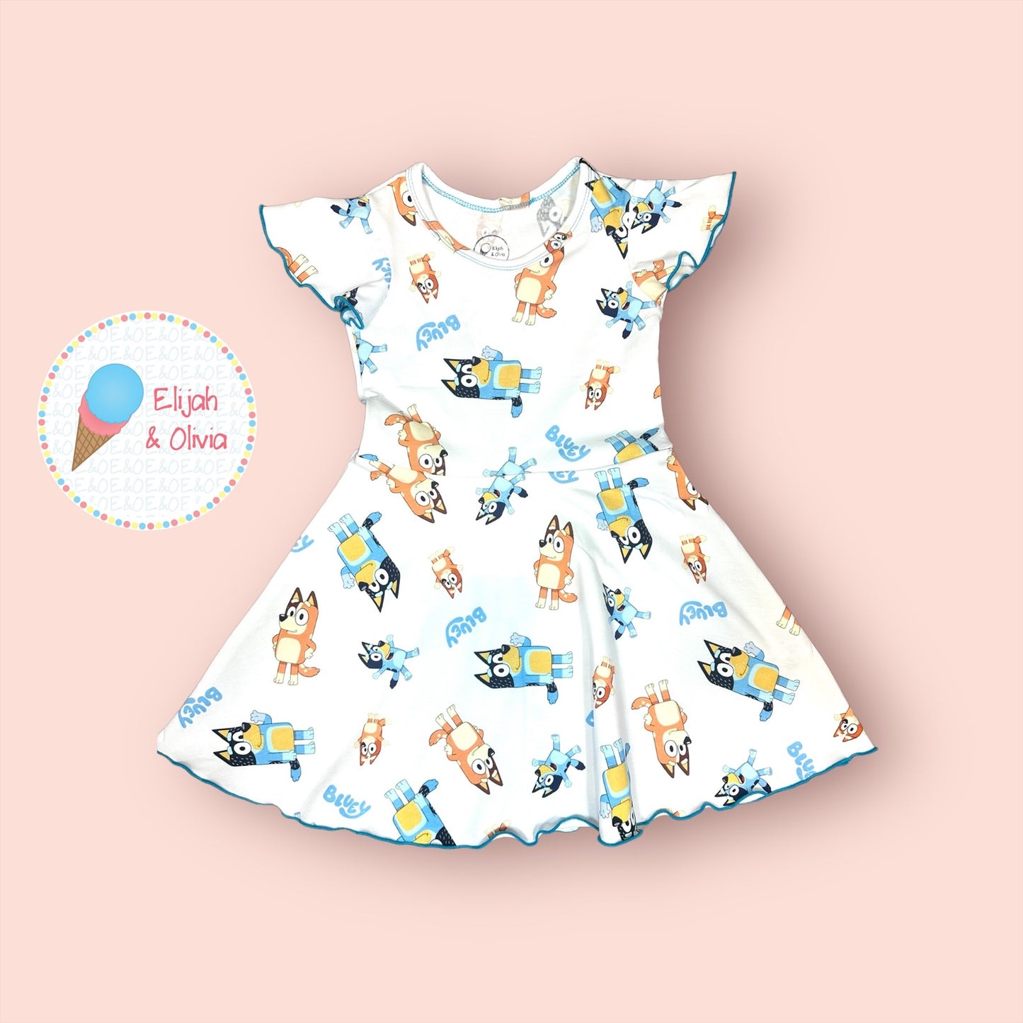 Skater Dress | White Dogs