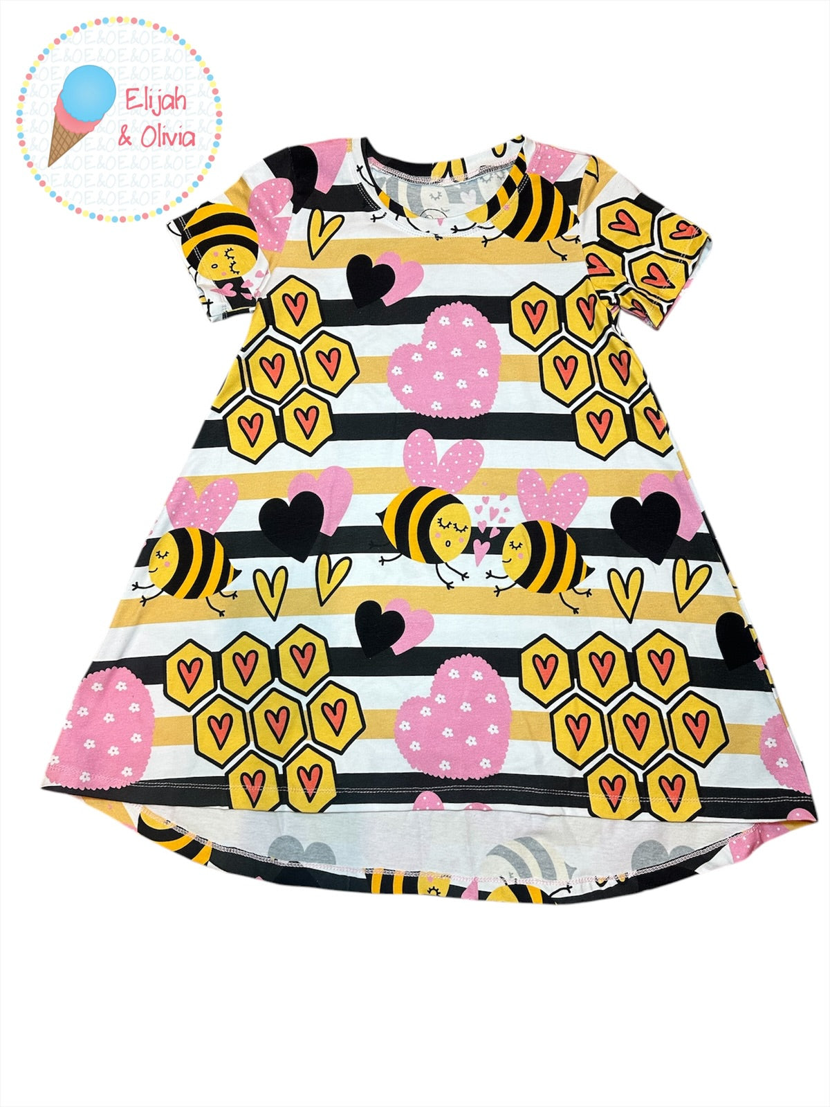 T-shirt Dress Bee Mine