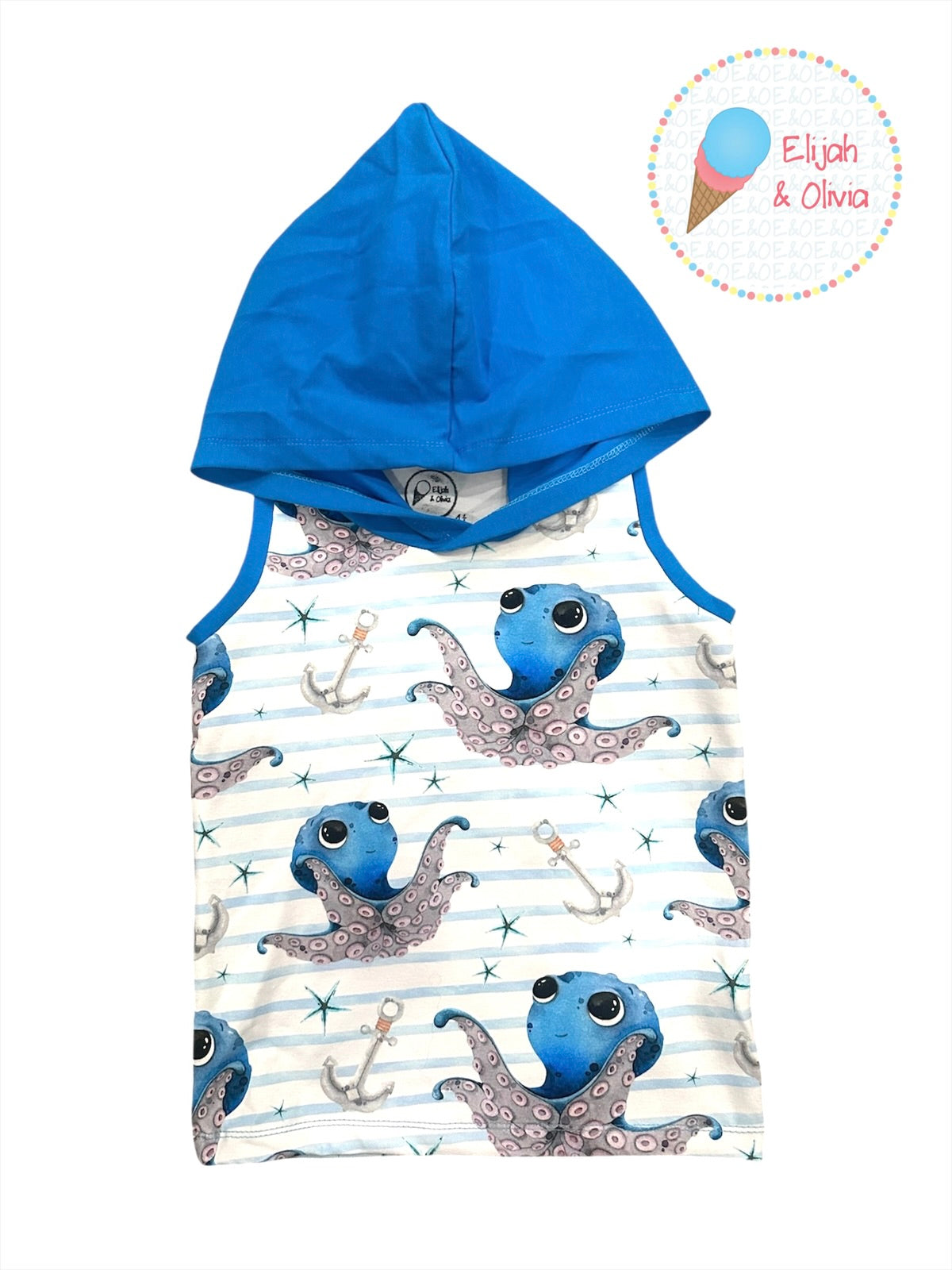 Hooded Tank- Octopus