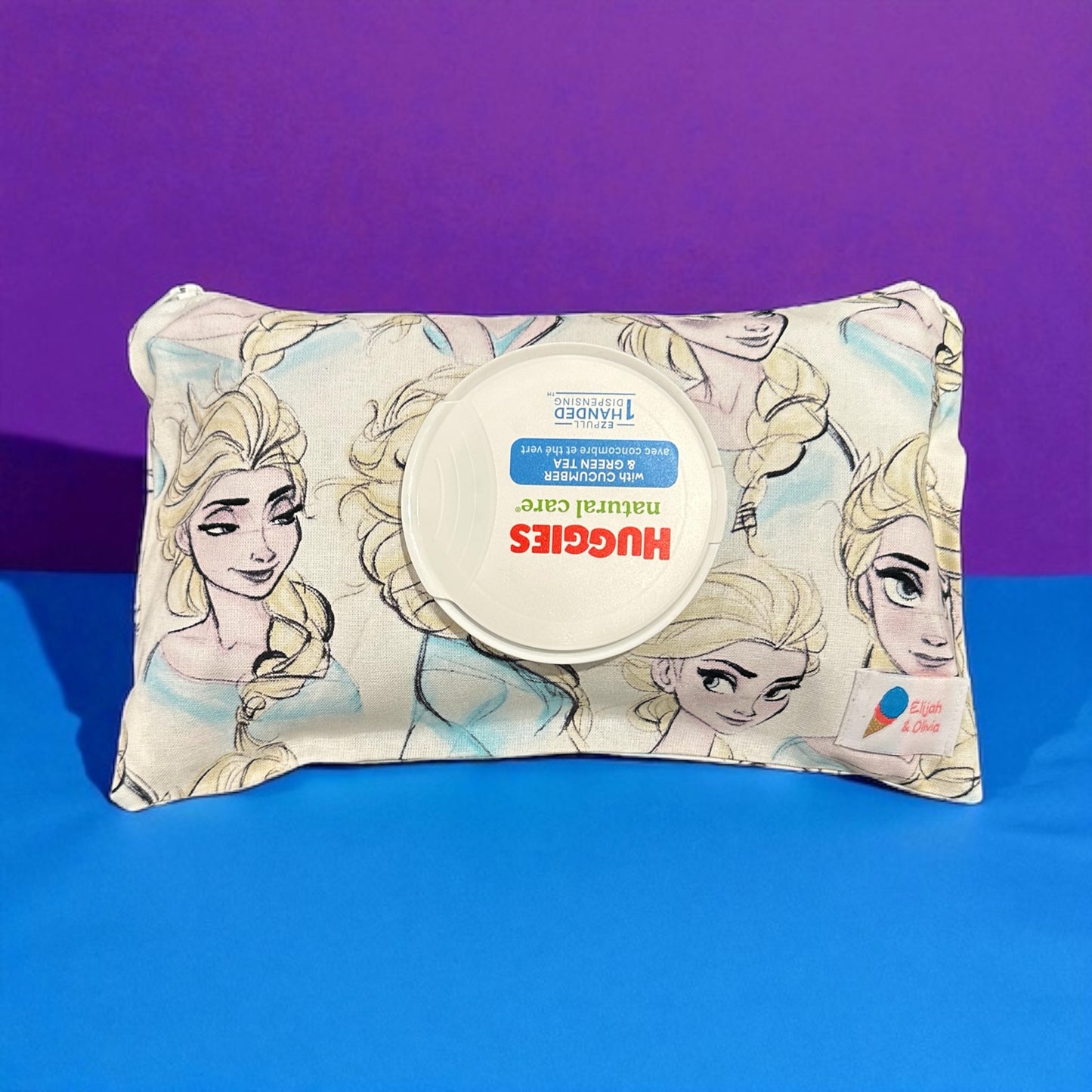Circle Wipes Case- Elsa