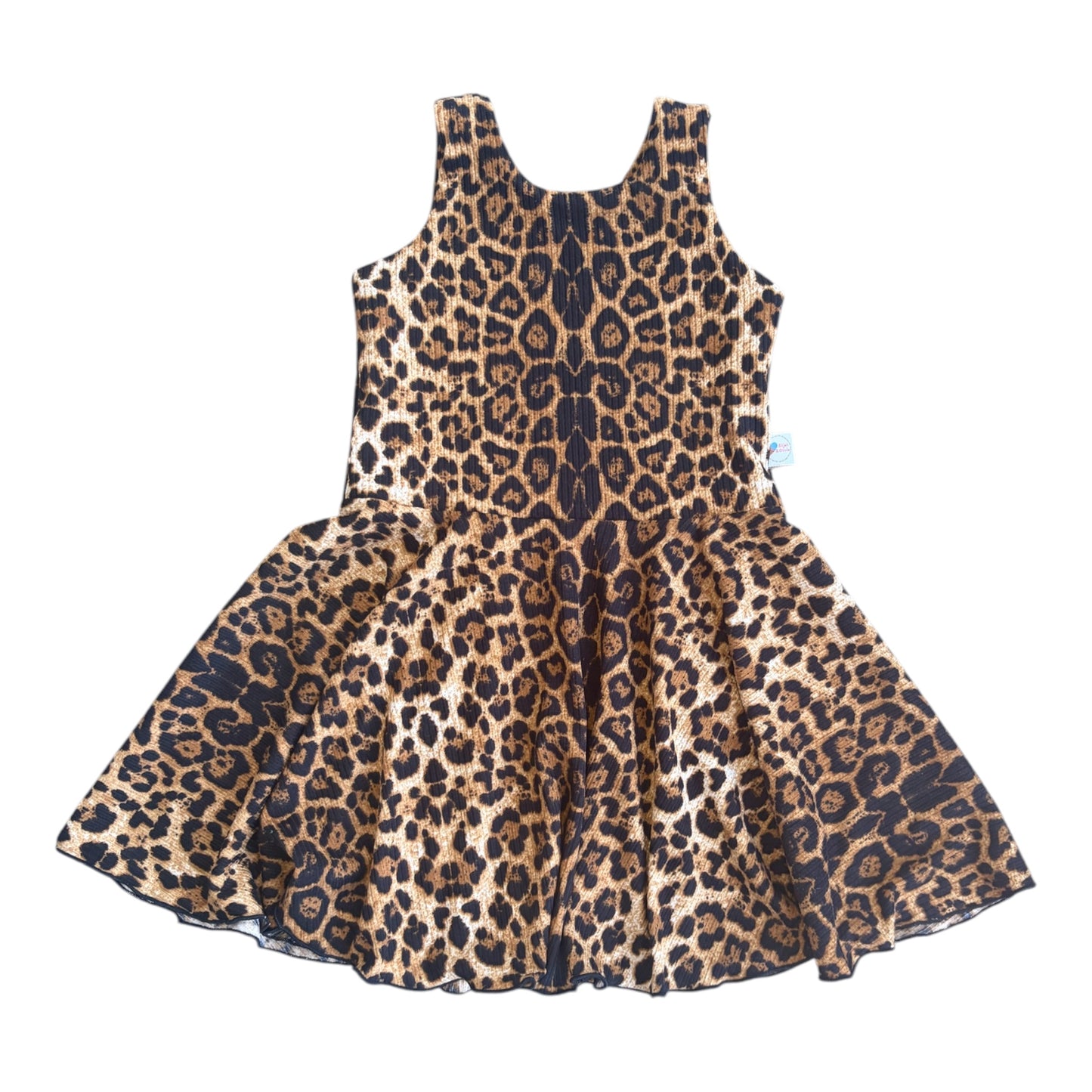 Chloe Tank Dress- Leopard Cheetah