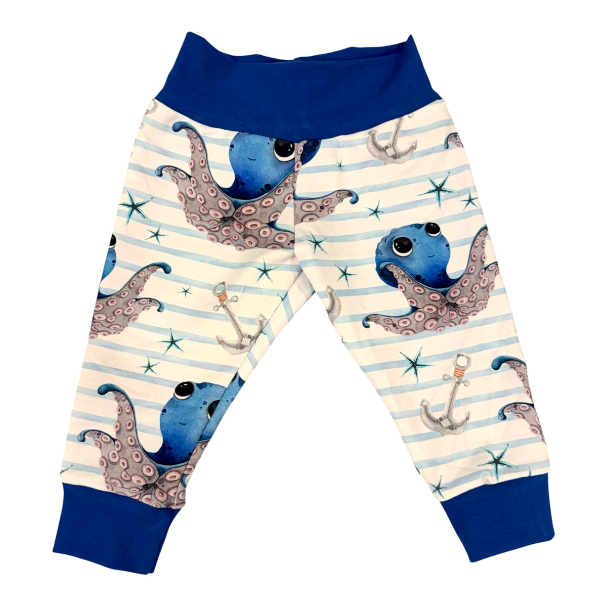 Cuffed Pants- Octopus