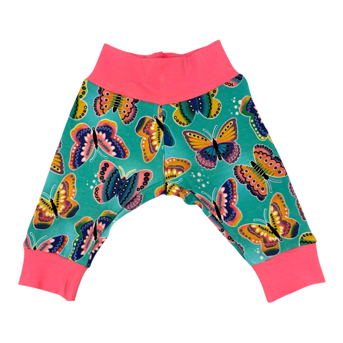 Cuffed Pants- Butterflies