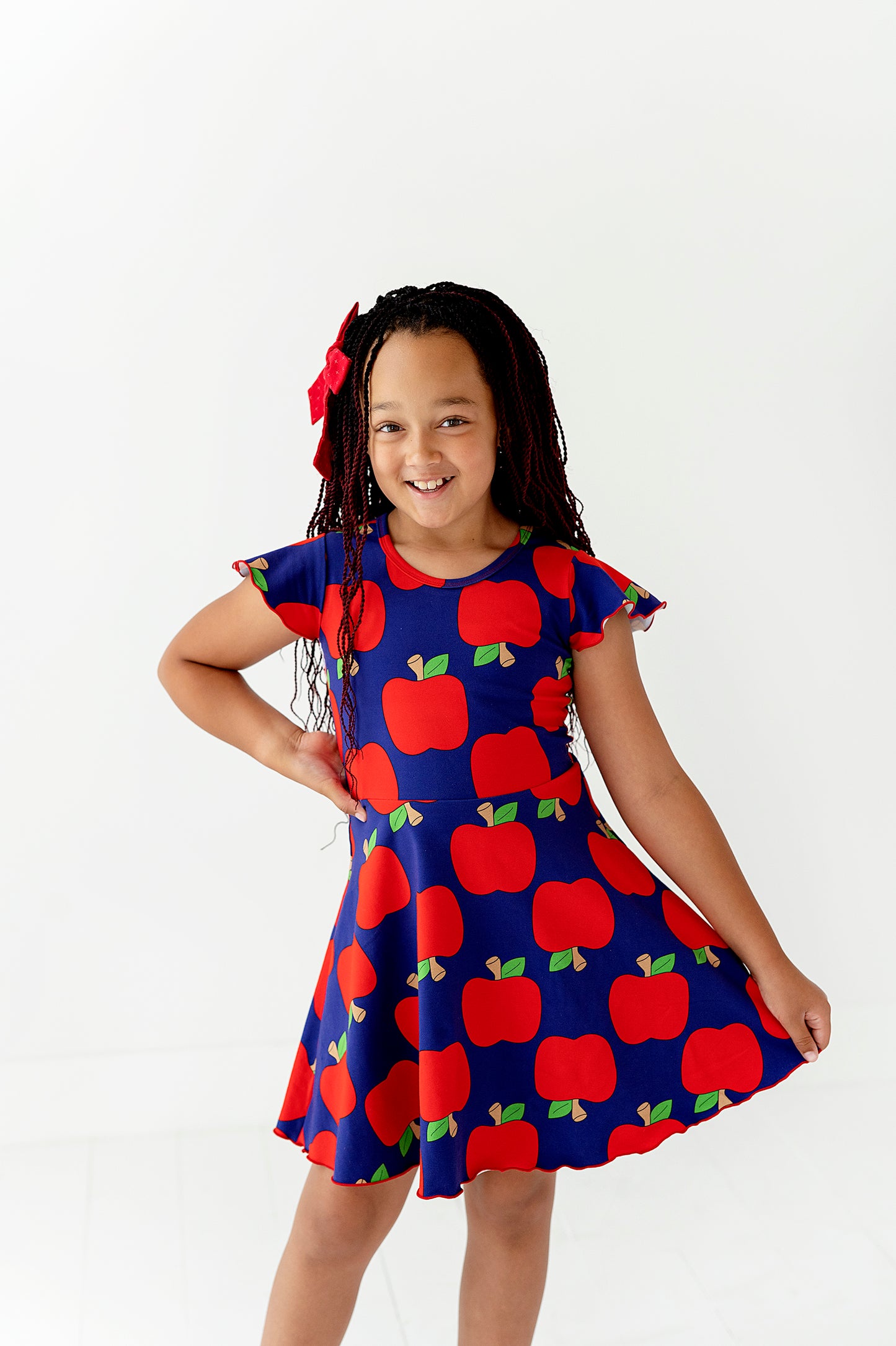 Skater Dress- Apples