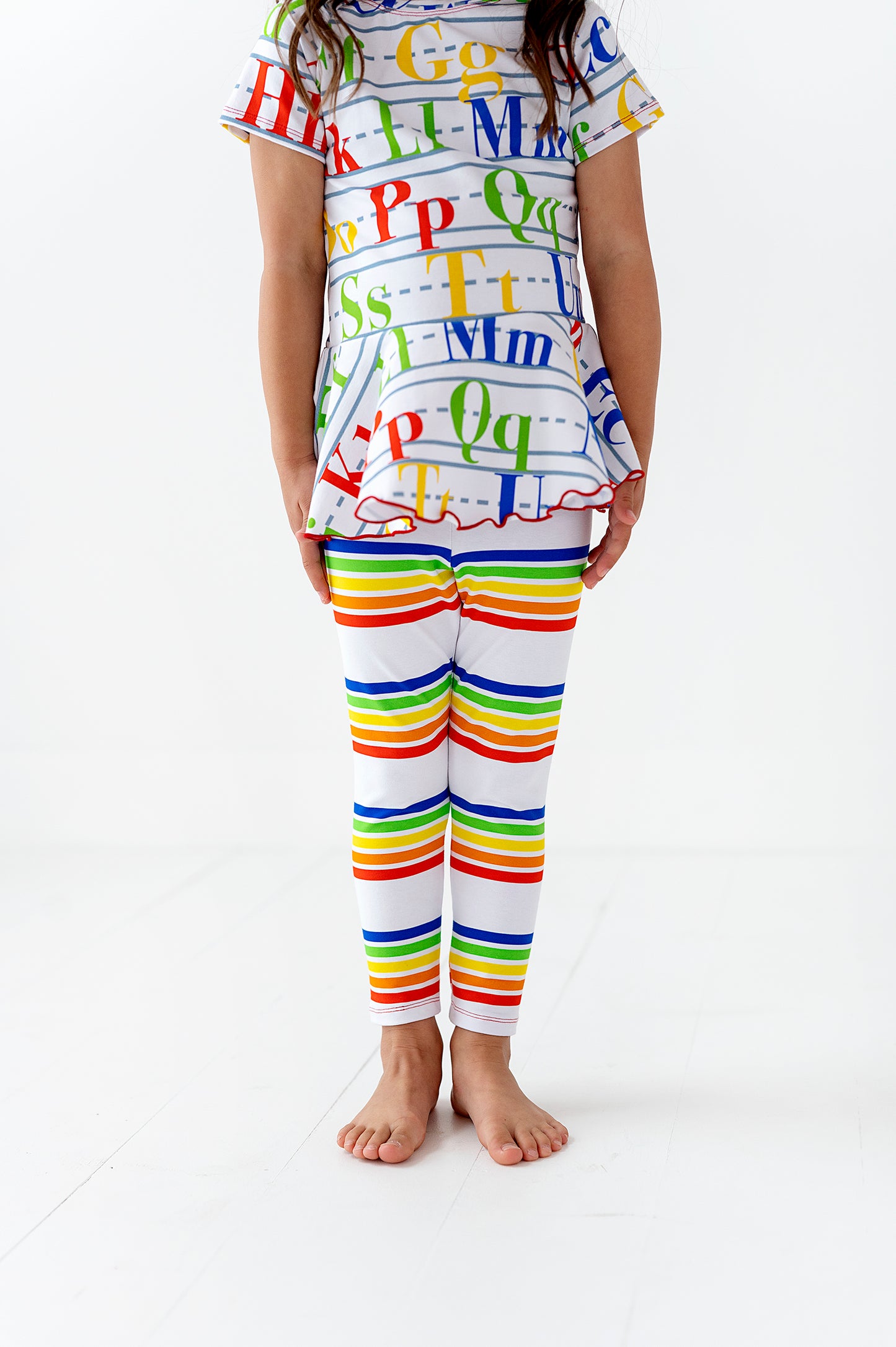 Leggings- Rainbow Stripes