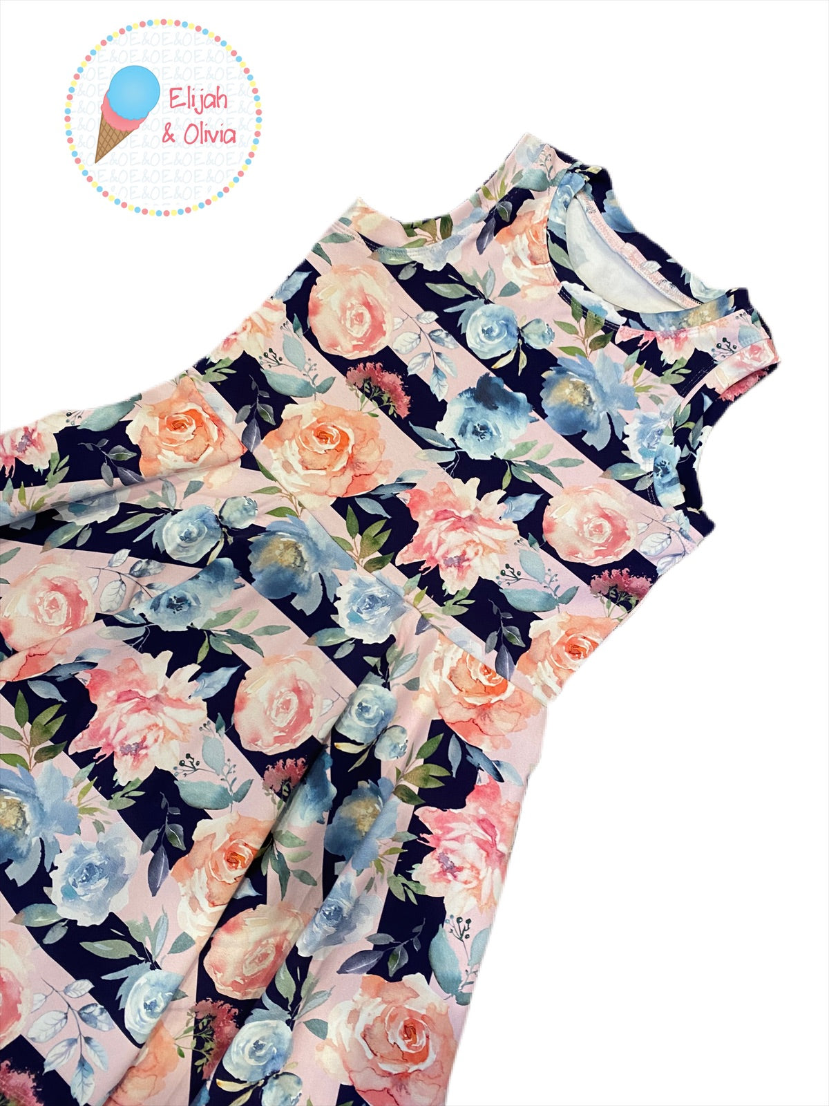 Lisa Dress- Spring Floral
