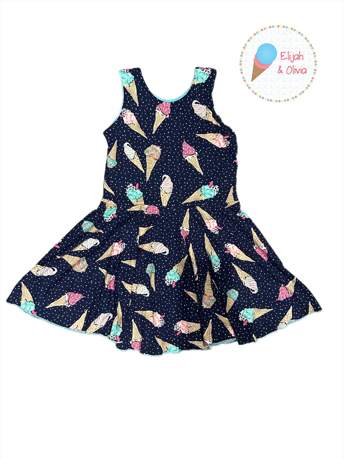 Chloe Dress- Ice Cream Sprinkles