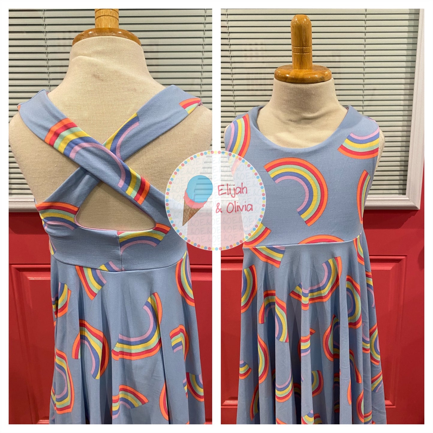 Courtney Crossback- Rainbows