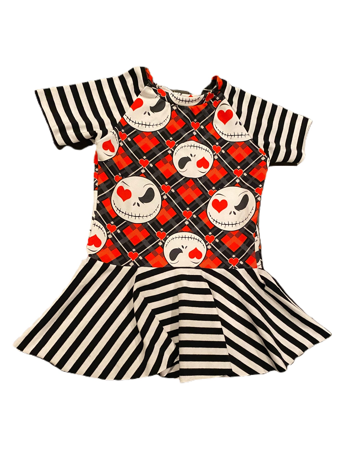 Emily Peplum- Skeleton Hearts