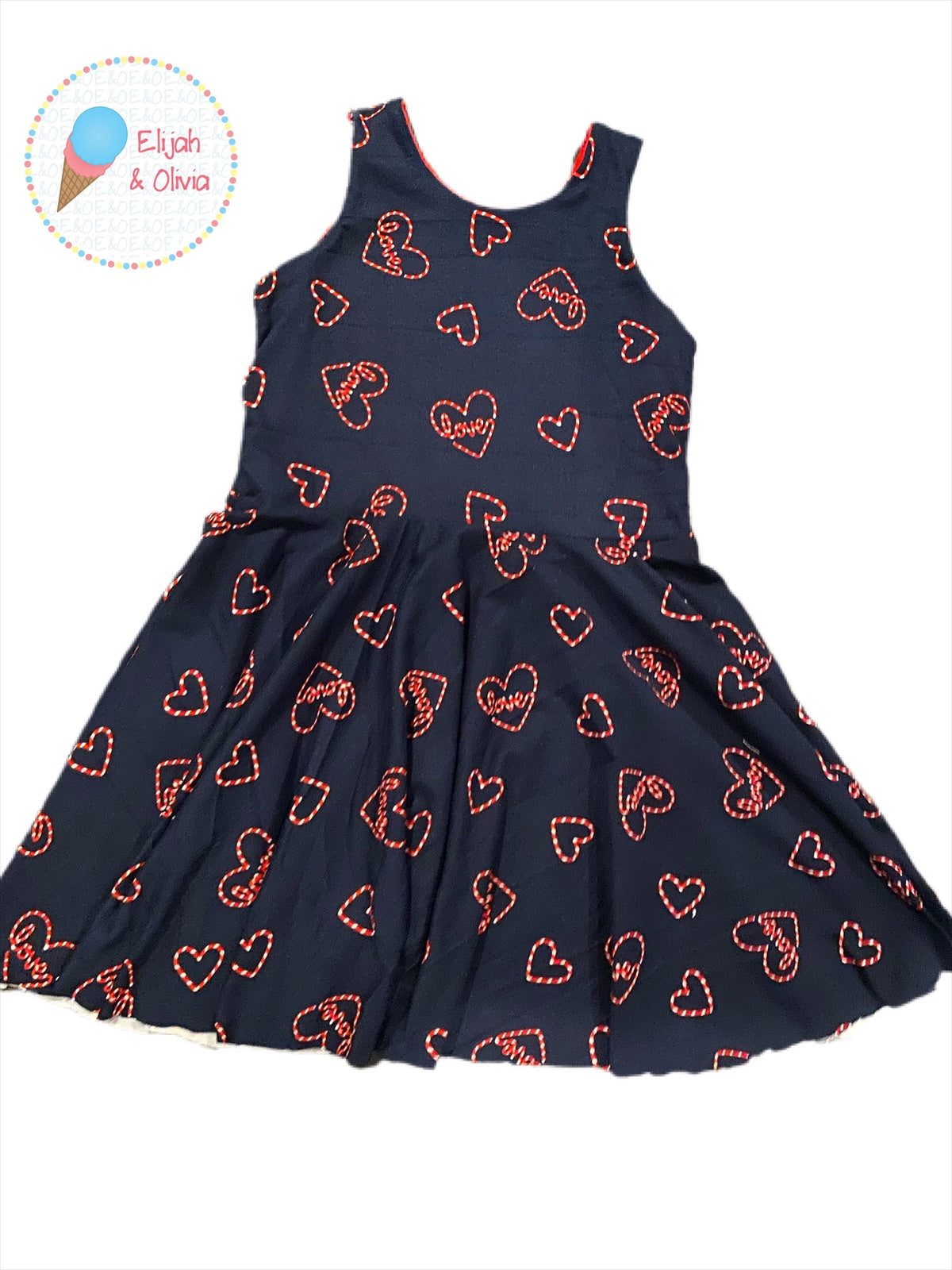 Chloe Dress- Love Hearts