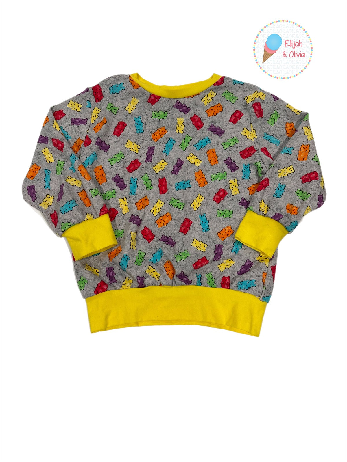 Crewneck Sweatshirt- Candy Bears