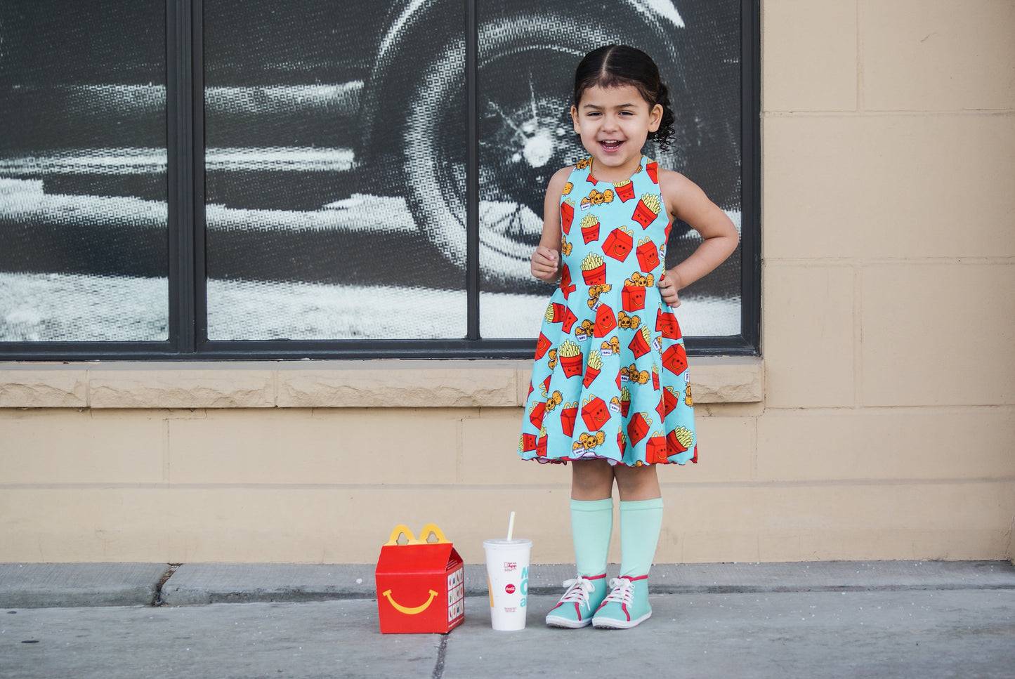 Tammy T-Back Dress-Nuggets