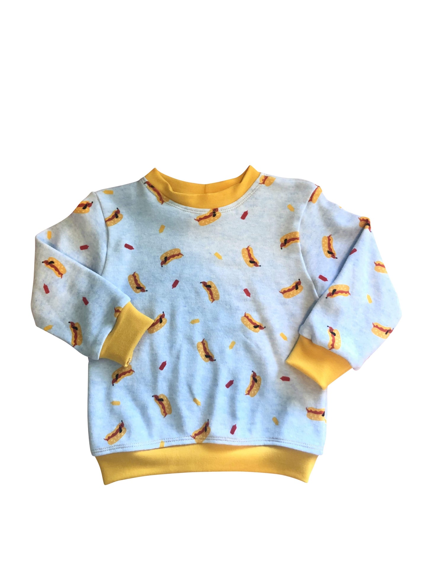 Crewneck Sweatshirt- hot dogs