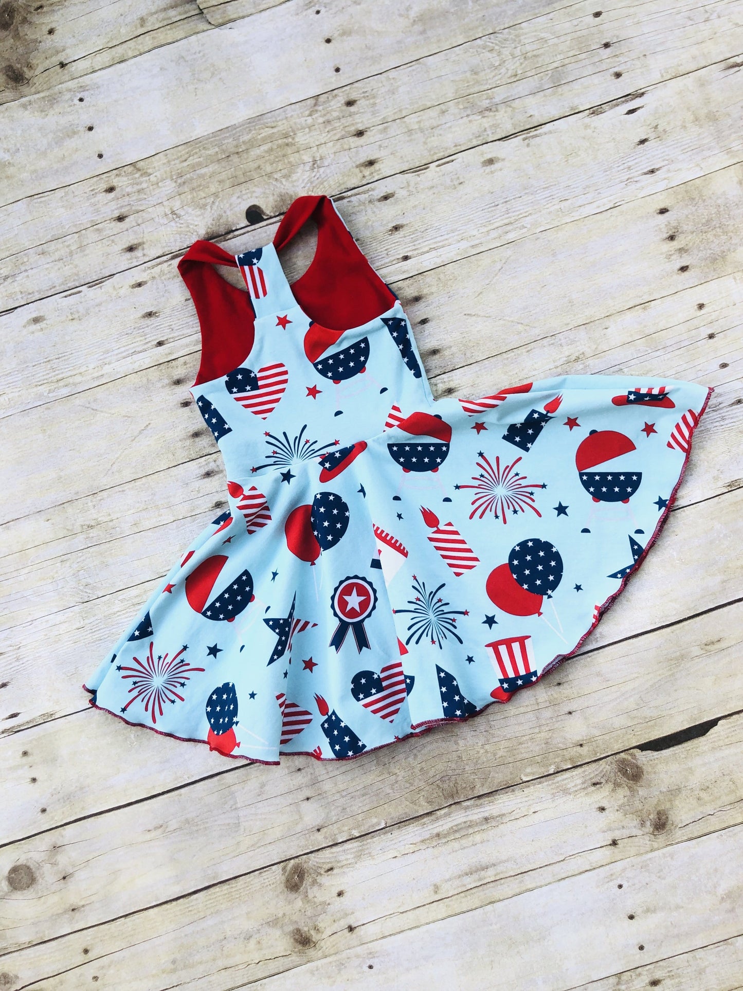 Tammy T-Back- 4th of July