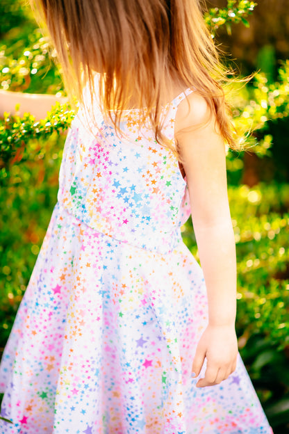 Summer Dress- Rainbow Stars