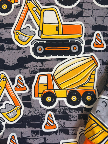 Sweatshirt- Construction Trucks