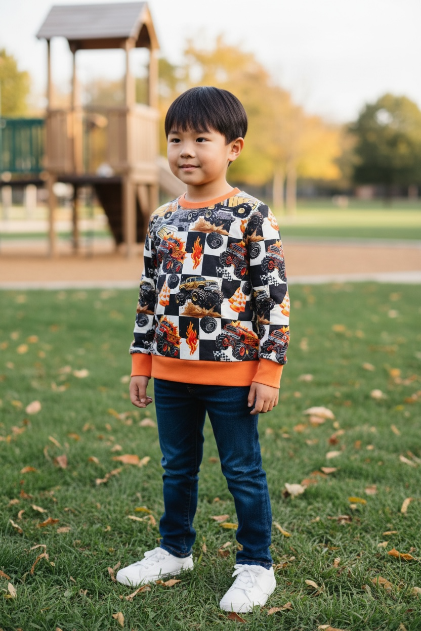 Sweatshirt- Large Trucks