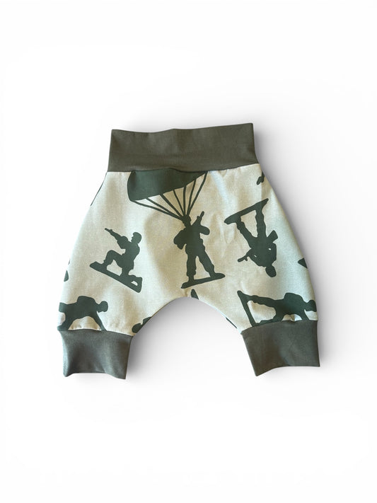 Harem Shorts- Army Men