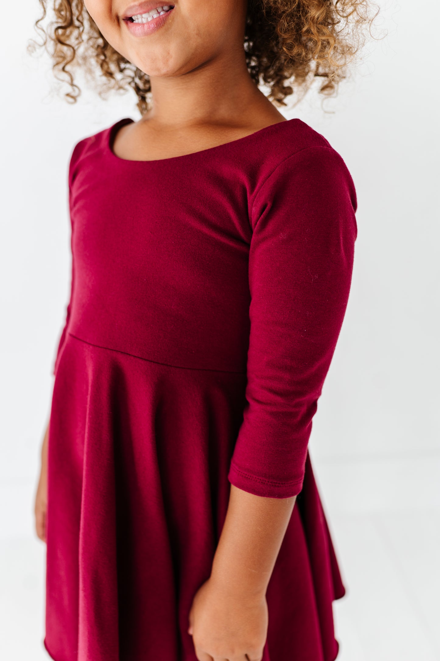 Cecilia Dress- Maroon