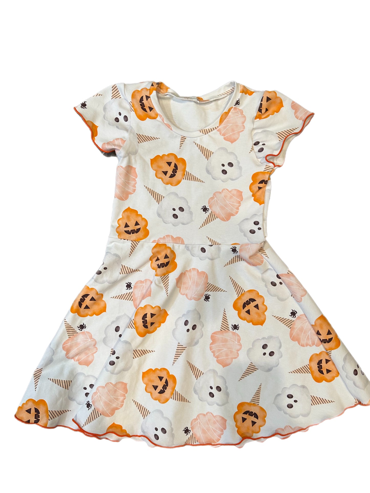Skater Dress- Cotton Candy Pumpkin
