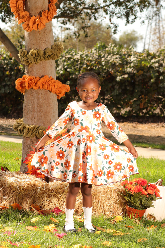 Cecilia Dress- Boho Flowers