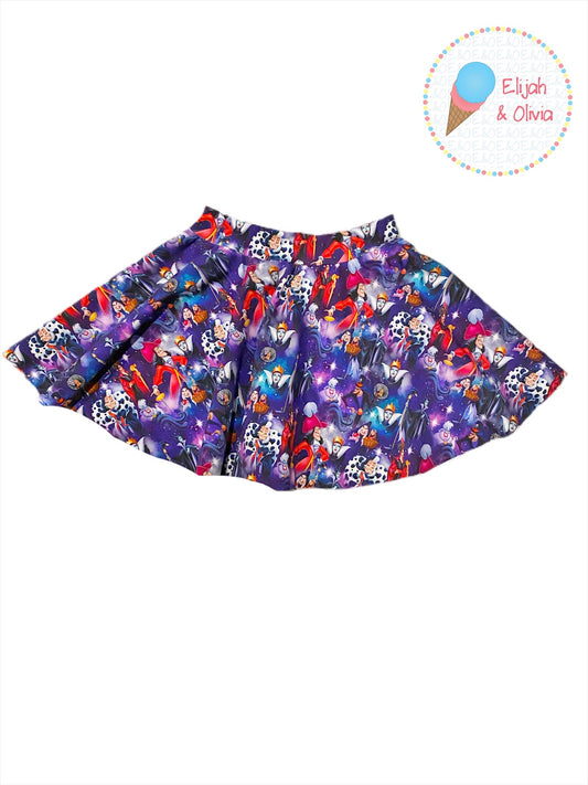 Twirl Skirt- Villains