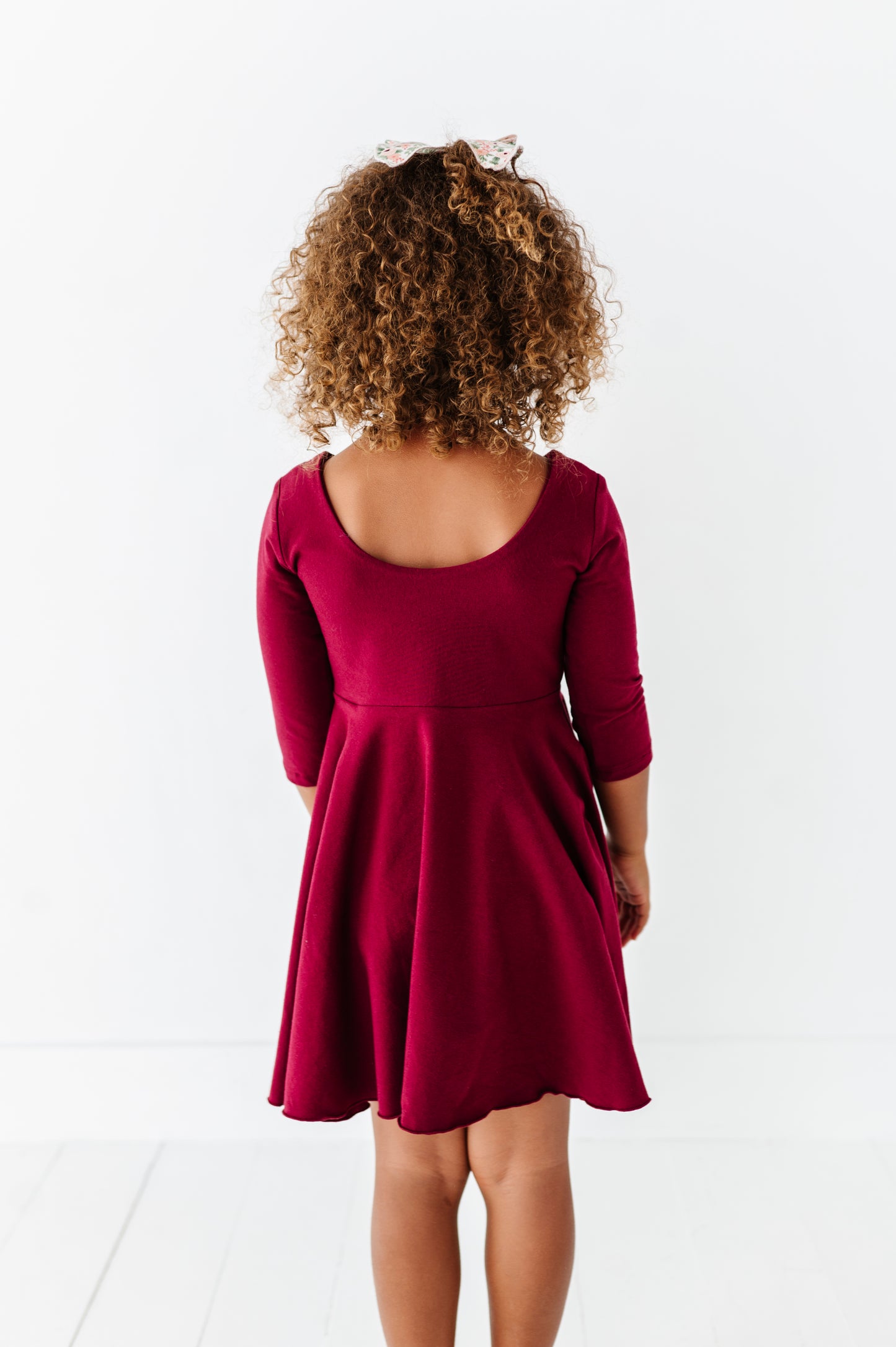 Cecilia Dress- Maroon