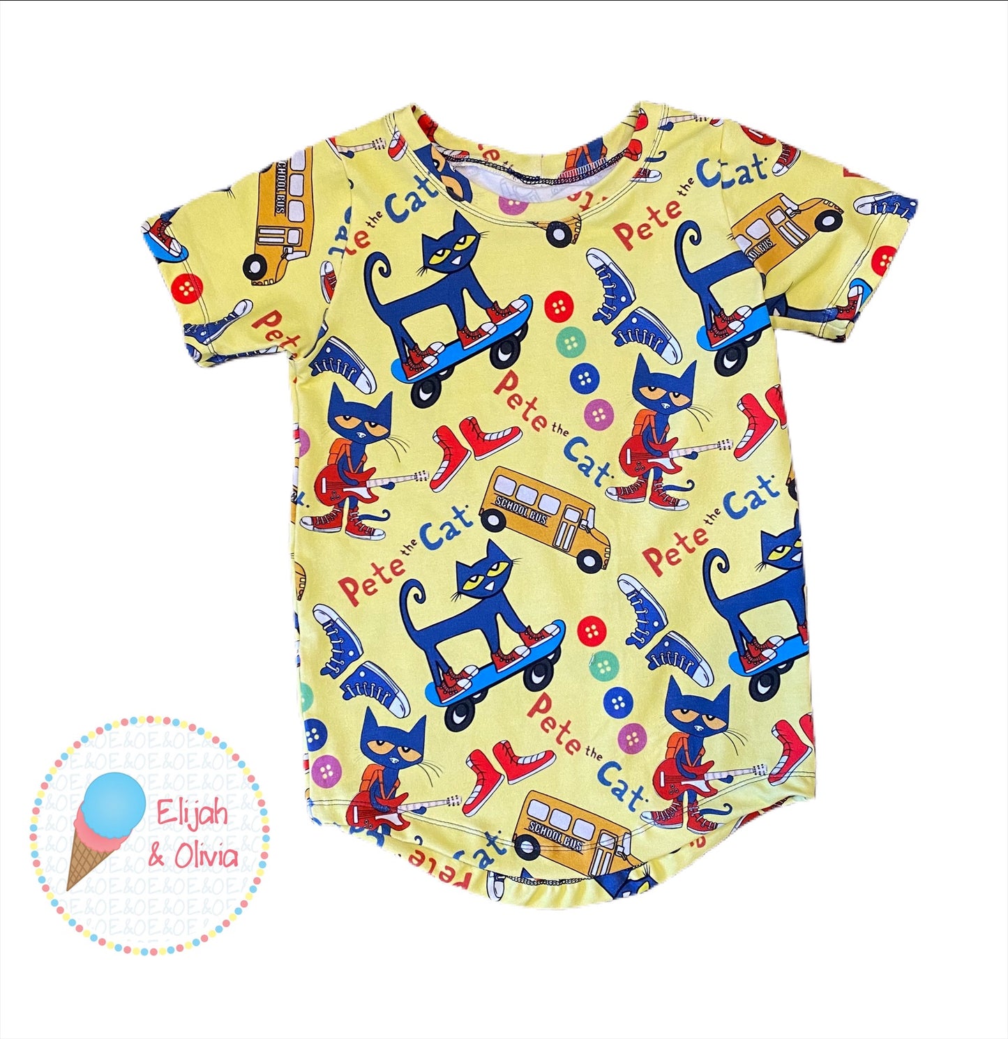 Tank Shorts Romper- Yellow Pete Sz. 12M
