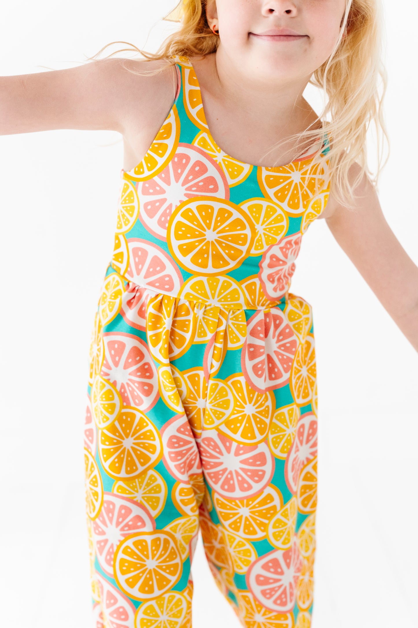 Citrus Pants Romper