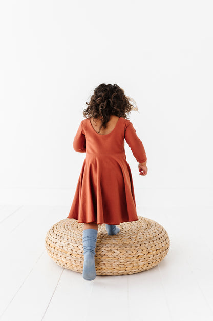 Cecilia Dress- Cinnamon
