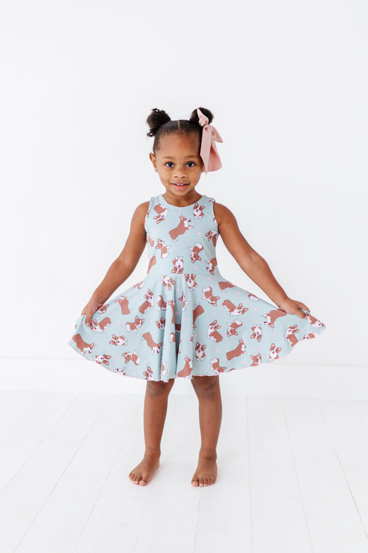 Chloe Dress- Corgis