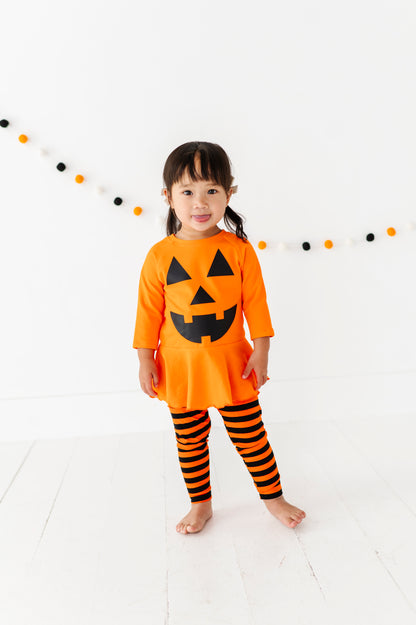 Emily Peplum- Jack o lantern