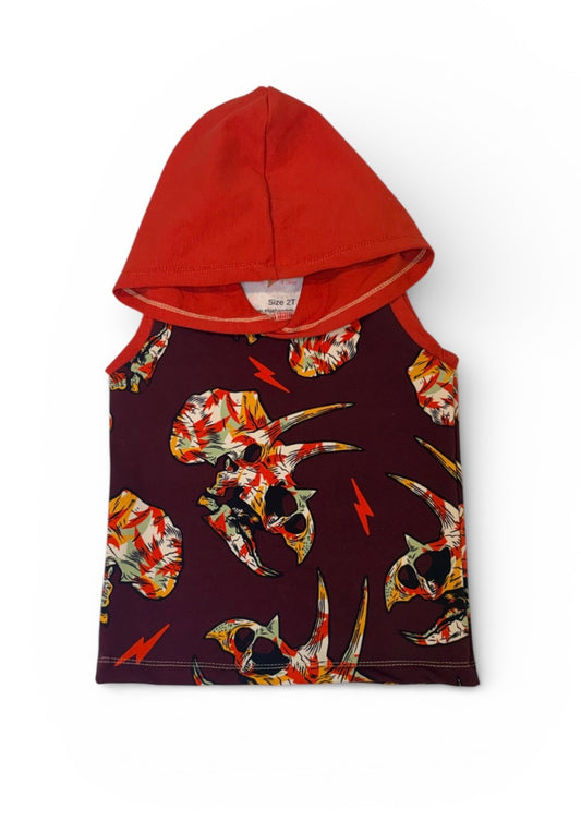 Hooded Tank- Dino Fossils