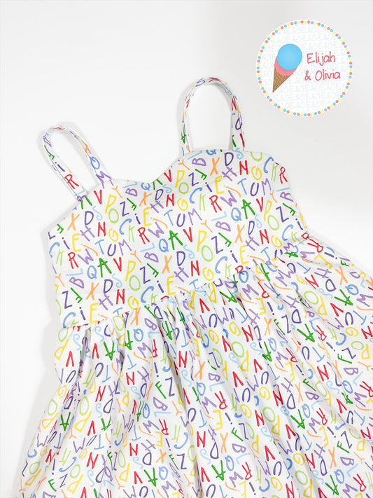 Terry Tie Back Dress