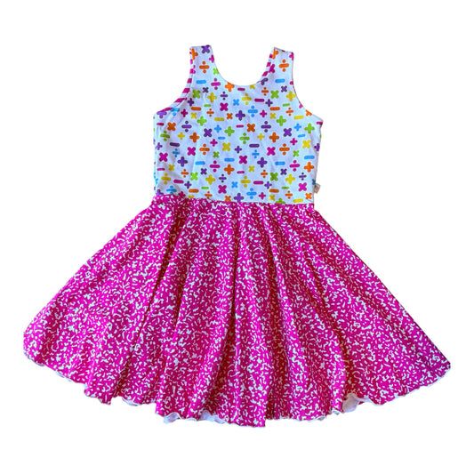 Chloe Tank Dress- Mathematics