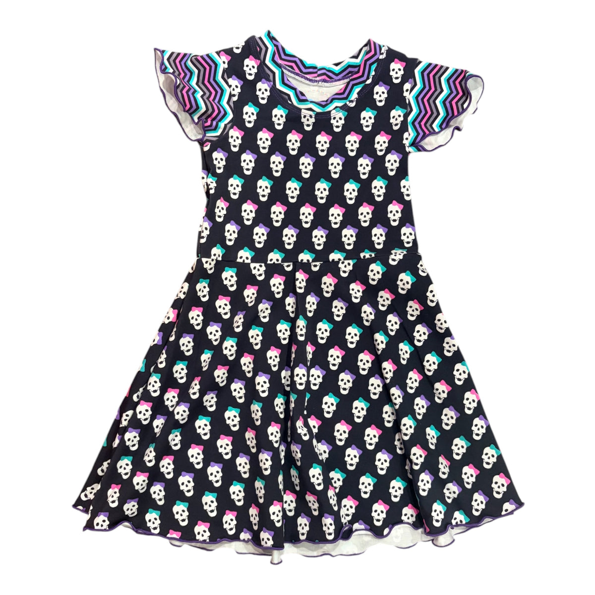 Skater Dress- Skullz