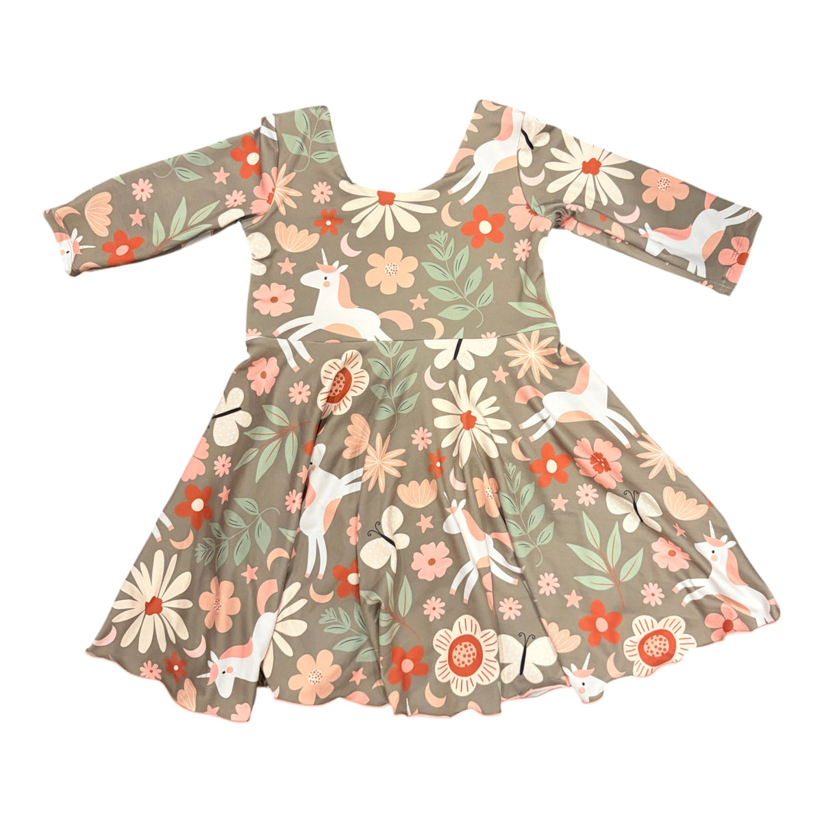 Cecilia Dress- Boho Unicorns