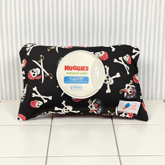 Circle Wipes Case- Skulls