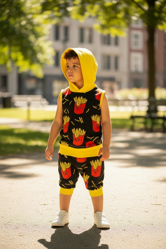 Hooded Tank- French Frie