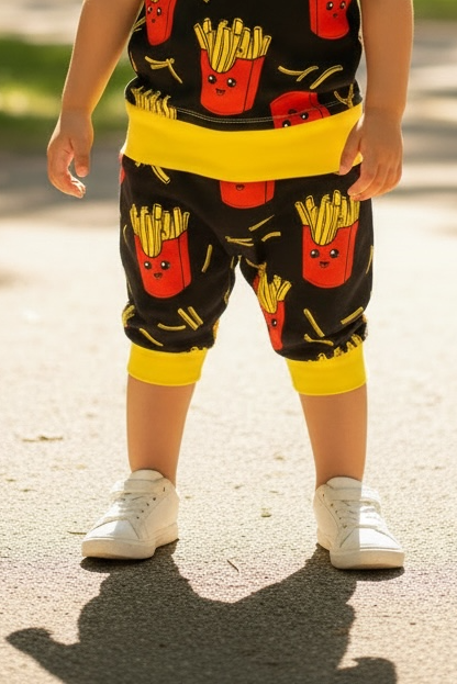 Harem Shorts- French Fries
