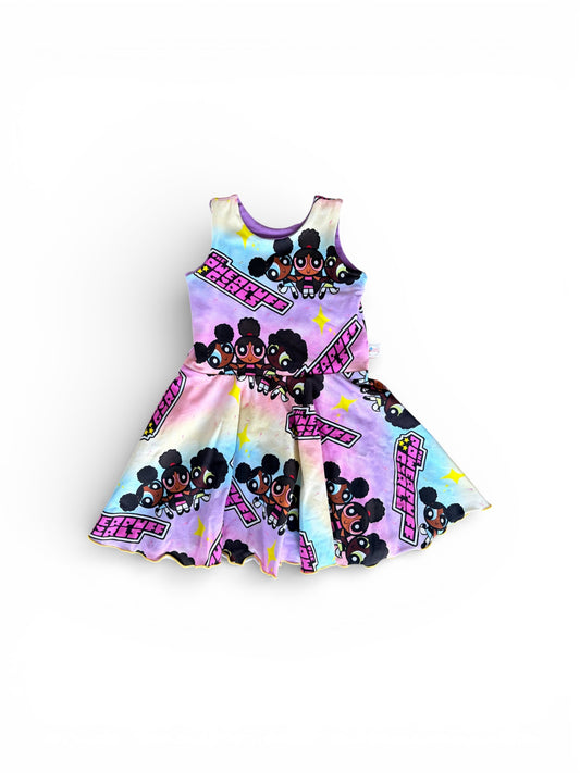 Chloe Tank Dress- Super Girls