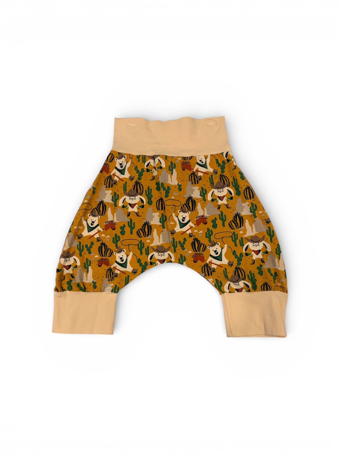 Harem shorts- cowboy