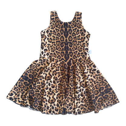 Chloe Tank Dress- Leopard Cheetah