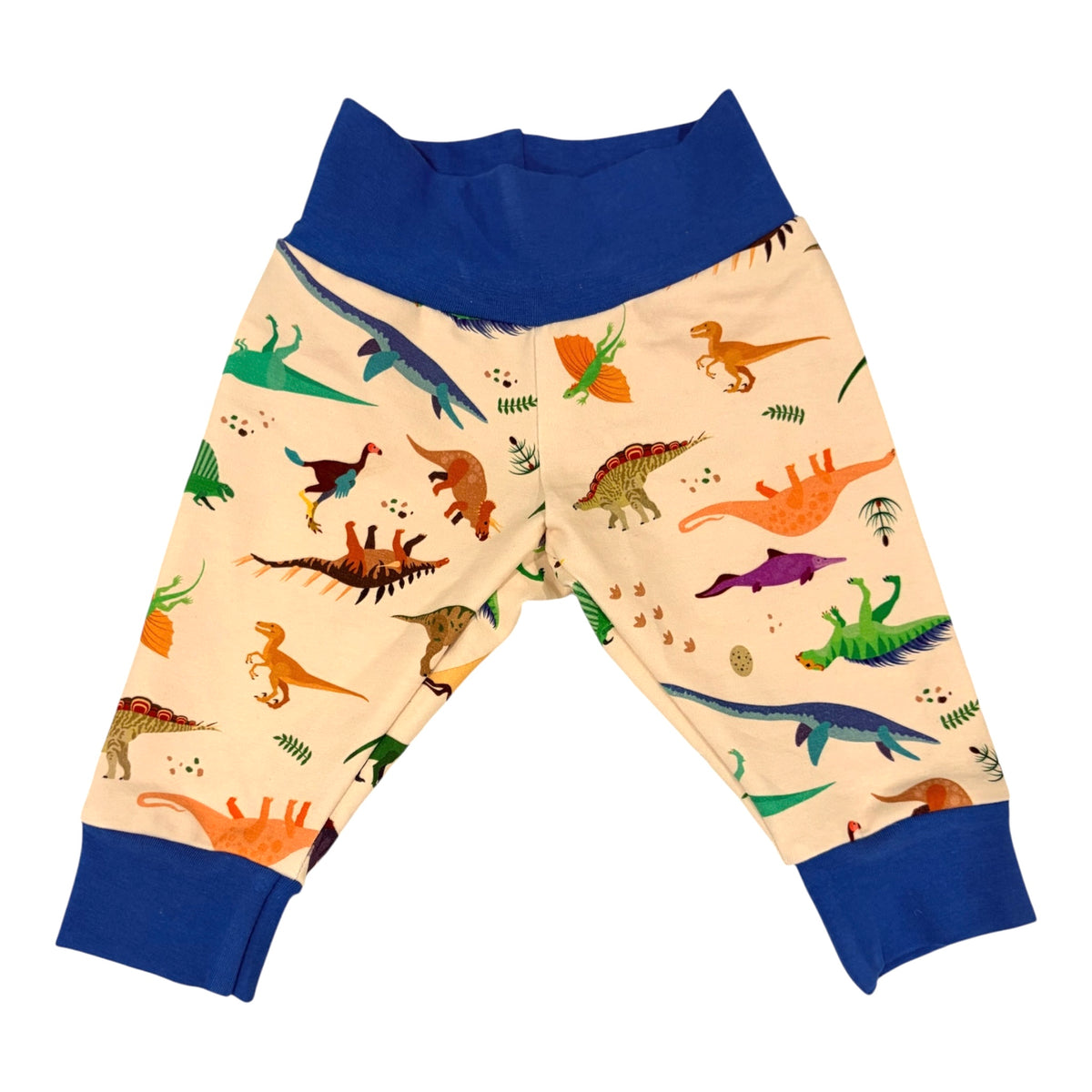 Cuffed Pants- Dinosaurs