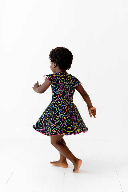 Skater Dress- Math