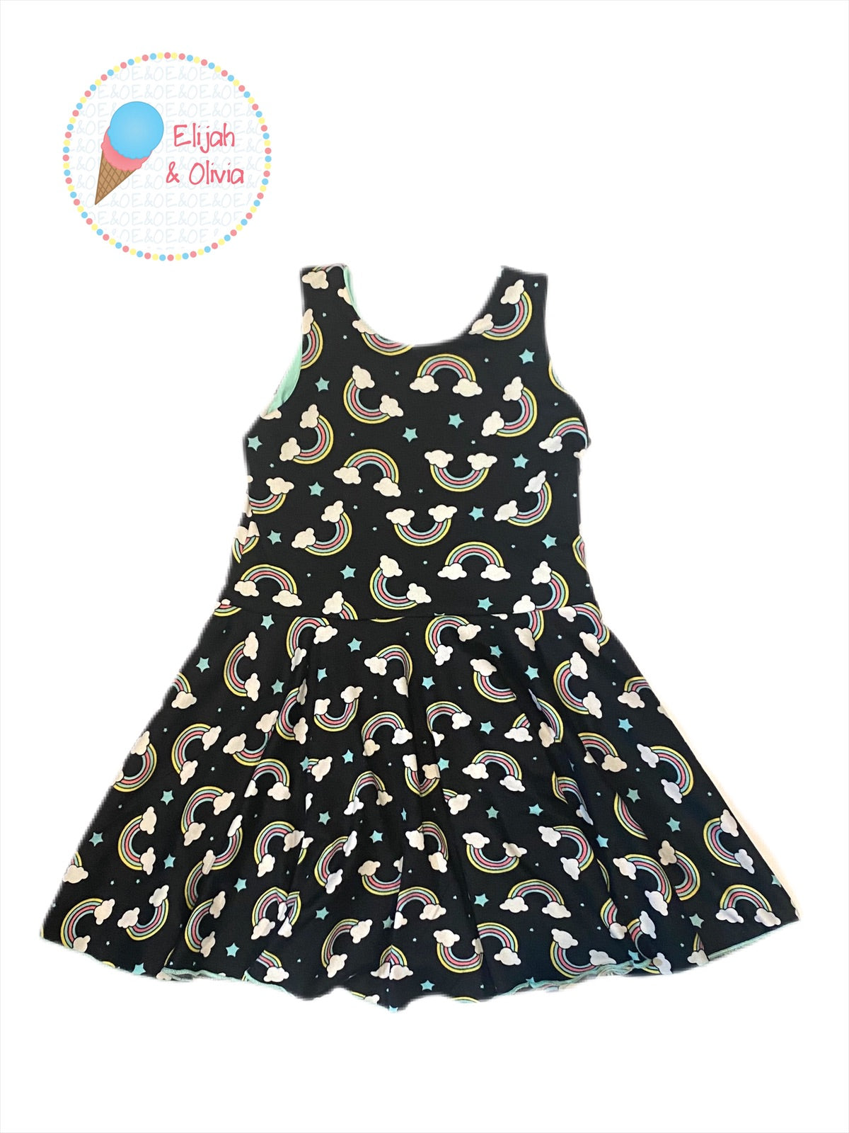 Chloe Dress- Rainbows