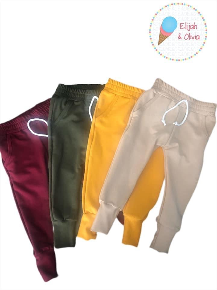 Jeremy Joggers-MUSTARD COLOR ONLY
