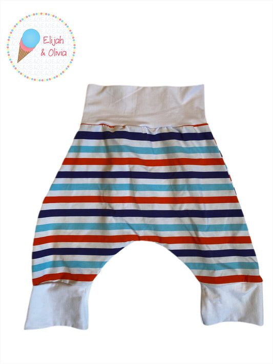 Harem Shorts- Stripes