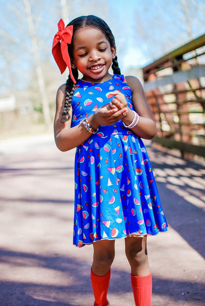 Chloe Playdate Dress- Fruit Bowl